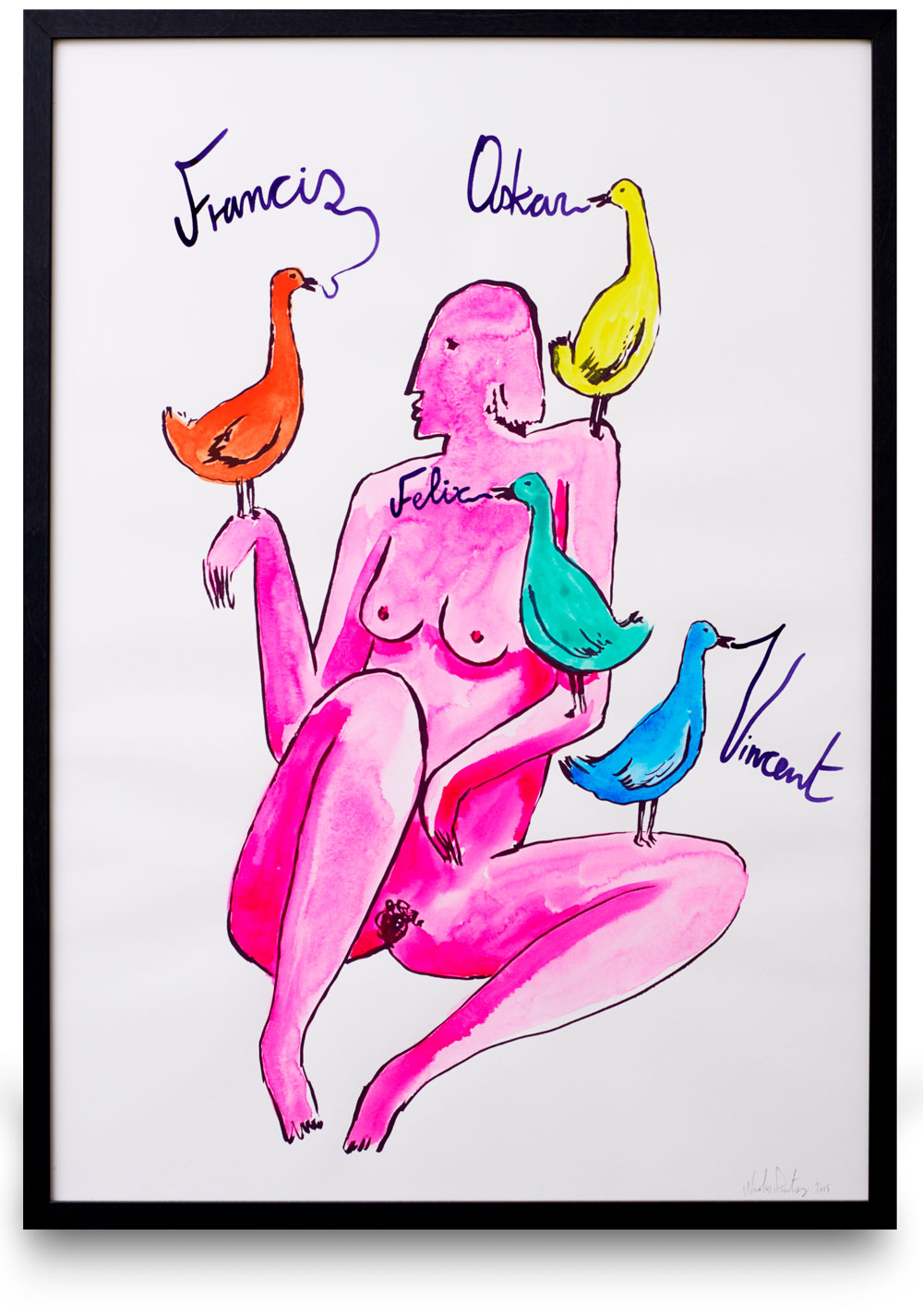 55-Party-Naked-Woman-with-birds